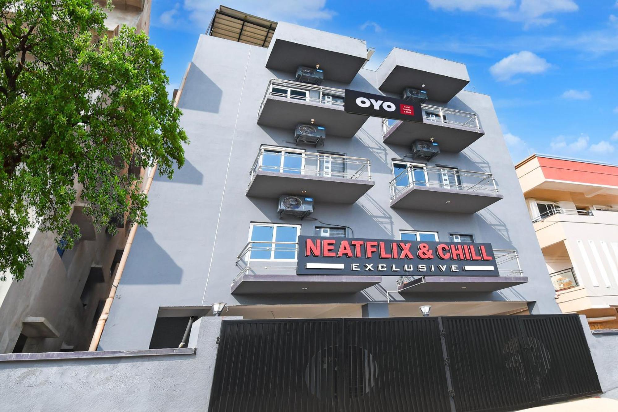 Hotel O Neatflix And Chill Exclusive Бхубанешвара Экстерьер фото